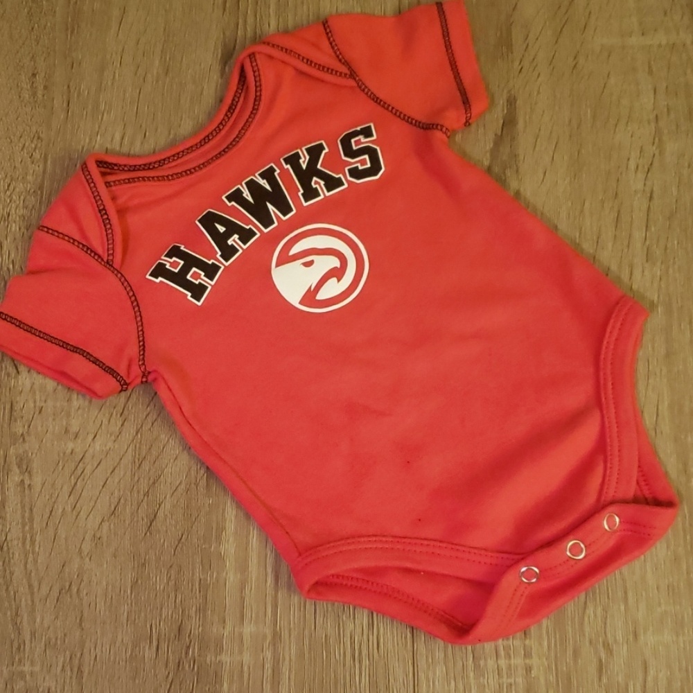 $3 w/ bundle! NBA Atlanta Hawks Baby Onesie